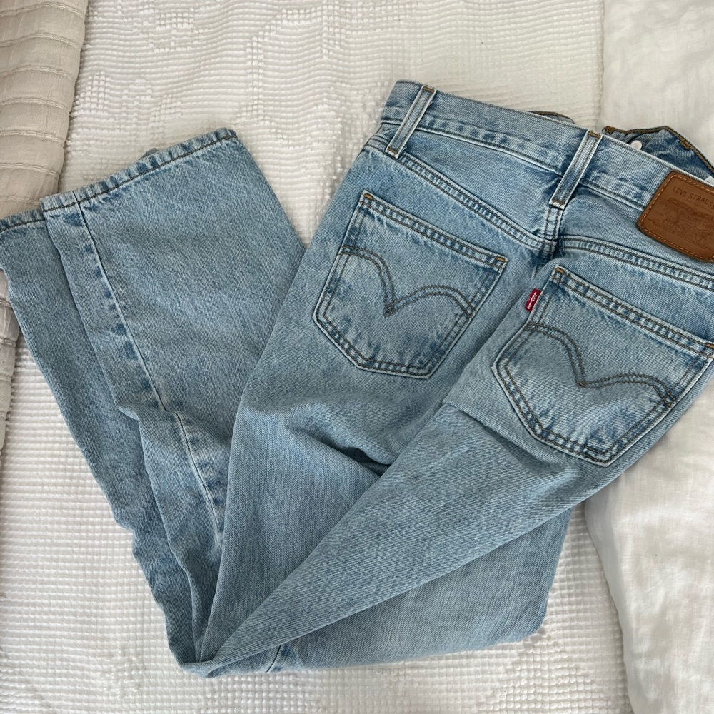 Levi's Classic Blue Straight Leg Jeans